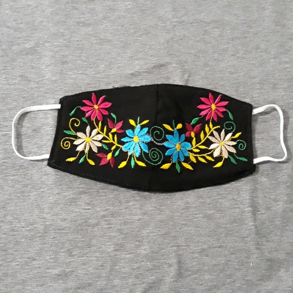 Mexican Cotton Face Mask - Picture 2 of 5